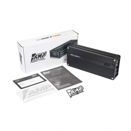 Усилитель звука AMP Pro 4.200 FR 4 канальный