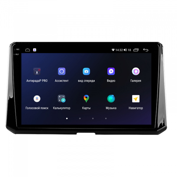 Магнитола на платформе Android Navi PRO 2K 4/32Gb 10" для Toyota Corolla 2021-2024