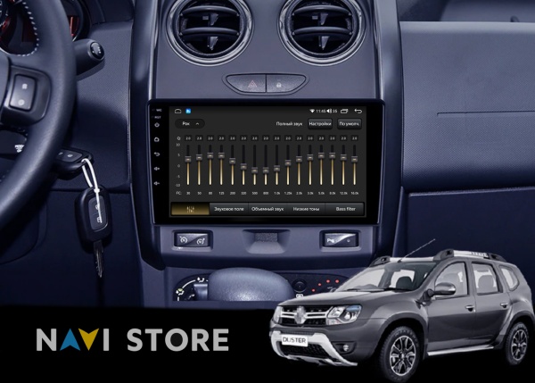 Магнитола Teyes CC3 2K 4/32Gb 9" для Renault Duster 2015-2021/Lada Largus 2021-2024