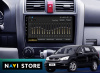 Установочный комплект для Honda CR-V 2006-2012 9" черная матовая рамка