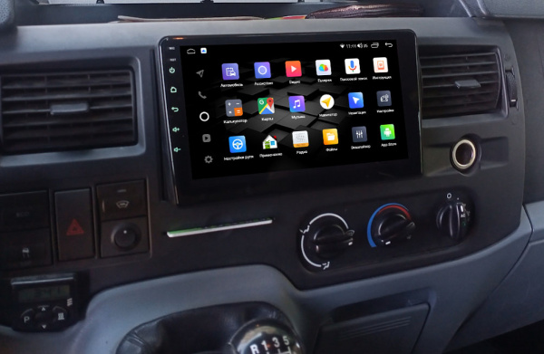Магнитола NAVI LITE 4+64Gb 9" для Ford Transit 2006-2013