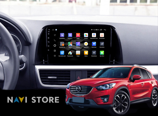 Магнитола Navi S 4+64Gb 9" для Mazda CX-5 2012-2017  Type-A