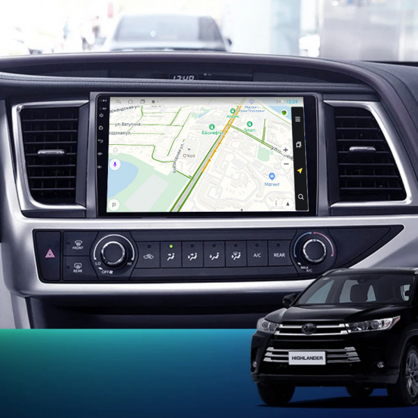 Магнитола NAVI LITE 1+32Gb 10" для Toyota Highlander 2013-2018