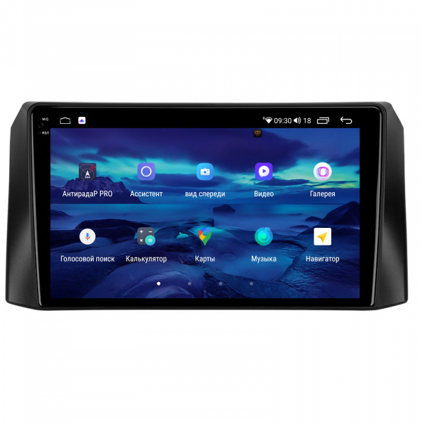 Магнитола на платформе Android Navi PRO 2K 6/128Gb 9" для UAZ Patriot 2016-2021