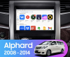 Магнитола на платформе Android Navi PRO 2K 6/128Gb 10" для Toyota Alphard 2008-2015