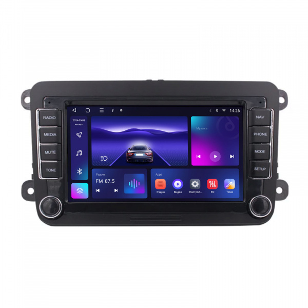 Головное устройство Android в штатное место Volkswagen/Skoda Navi Lite 2+32Gb 7"