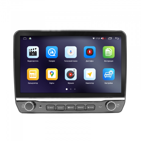 Магнитола Android NAVI S Knob 2+32Gb 9"