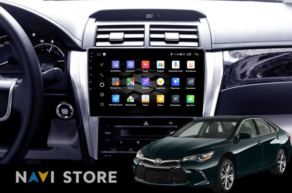 Магнитола Navi S Plus 2+32Gb 10" для Toyota Camry 2015-2017 Type-B