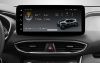 Установочный комплект для Hyundai Santa Fe 2018-2022 12.3" черная глянцевая рамка