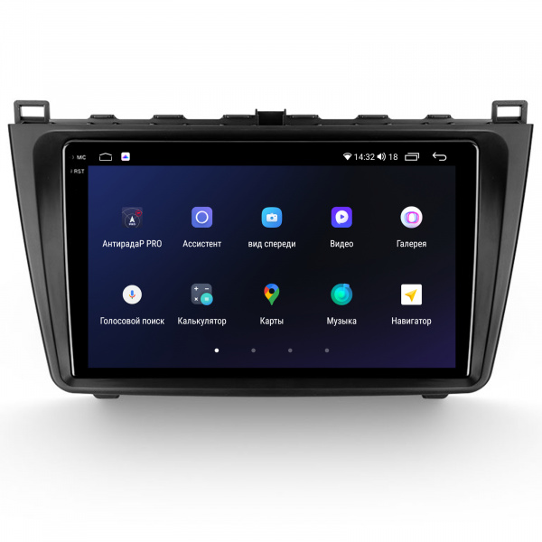 Магнитола на платформе Android Navi PRO 2K 4/32Gb 9" для Mazda 6 2007-2012