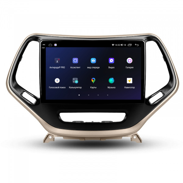 Магнитола на платформе Android Navi PRO 2K 4/32Gb 10" для Jeep Cherokee 5 2013-2024