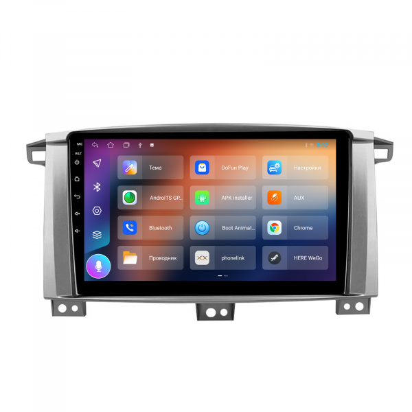 Магнитола NAVI LITE 2+32Gb 9" для Toyota Land Cruiser 100 2002-2007 "Type-A"