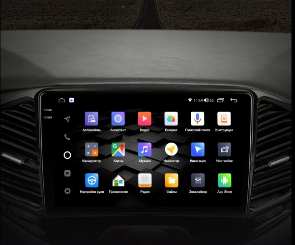 Магнитола на платформе Android Navi PRO 2K 4/64Gb 9" для Toyota Highlander 2013-2018