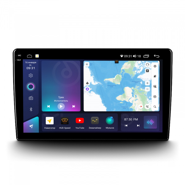 Магнитола Android NAVI PRO 2K 4+32Gb 10"