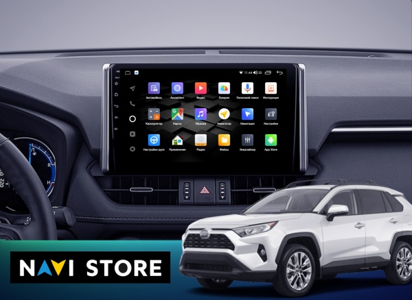 Магнитола Teyes CC3L 4/32Gb 10" для Toyota RAV4 2018-2021