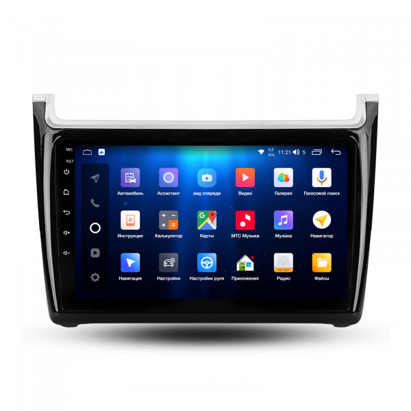 Магнитола Navi S Plus 6+128Gb 9" для Volkswagen Polo 2009-2020