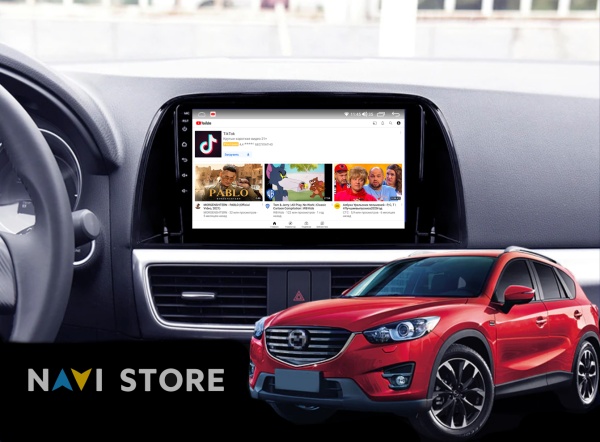 Магнитола Navi S Plus 4+32Gb 9" для Mazda CX-5 2012-2017 Type-A