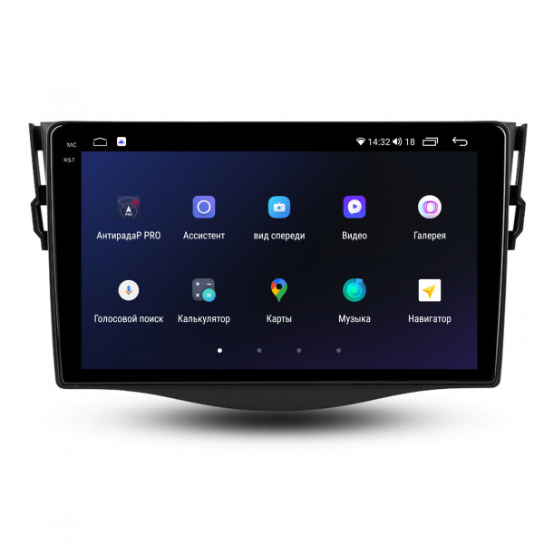 Магнитола на платформе Android Navi PRO 2K 4/32Gb 9" для Toyota RAV4 2005-2014