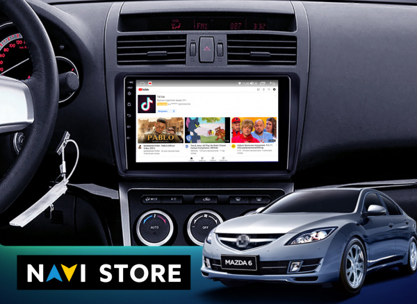 Магнитола Navi S 2+32Gb 9" для Mazda 6 2007-2012