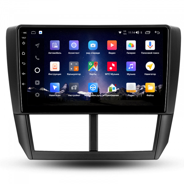 Магнитола Navi S Plus 4+64Gb 9" для Subaru Impreza/Forester 2008-2013