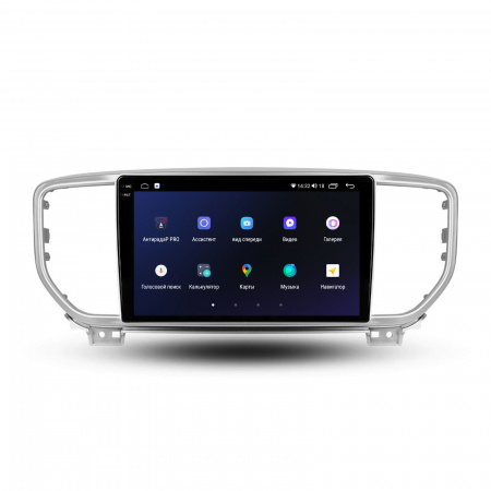 Магнитола на платформе Android Navi PRO 2K 4/32Gb 9" для Kia Sportage 2018-2023 Type-B