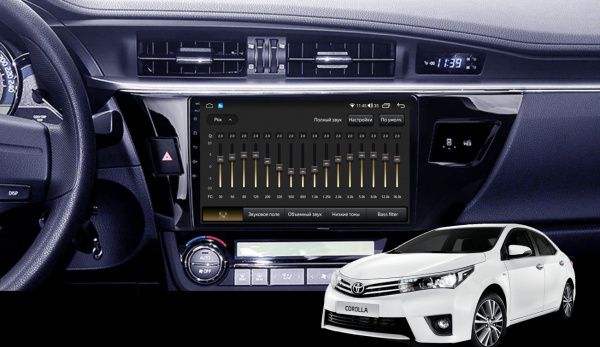 Магнитола Teyes CC3 2K 6/128Gb 10" для Toyota Corolla 170 2012-2016