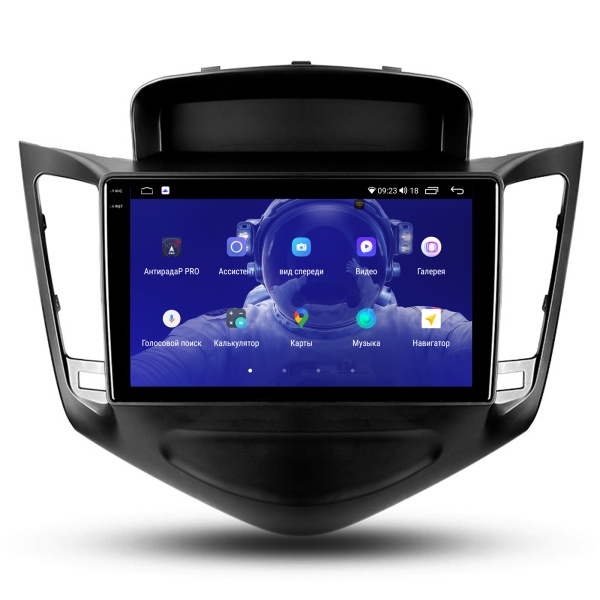 Магнитола на платформе Android Navi PRO 2K 4/64Gb 9" для Chevrolet Cruze 2008-2014 9"