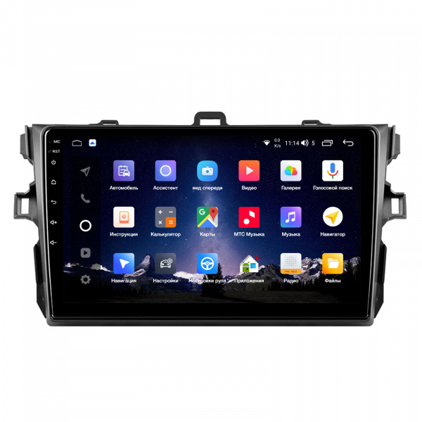 Магнитола Navi S Plus 4+64Gb 9" для Toyota Corolla 150 2006-2013