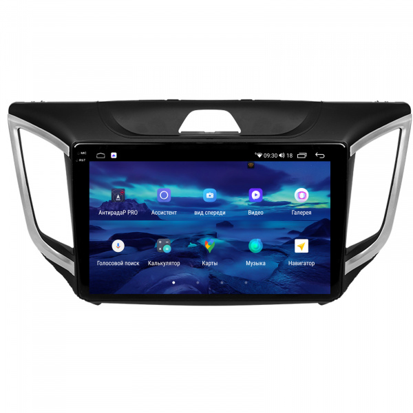 Магнитола на платформе Android Navi PRO 2K 6/128Gb 10" для Hyundai Creta 2014-2019