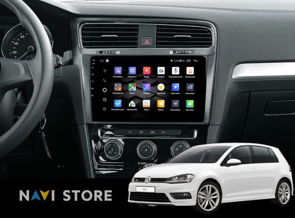 Магнитола Teyes CC3 2K 4/32Gb 10" для Volkswagen Golf 7 2012-2020