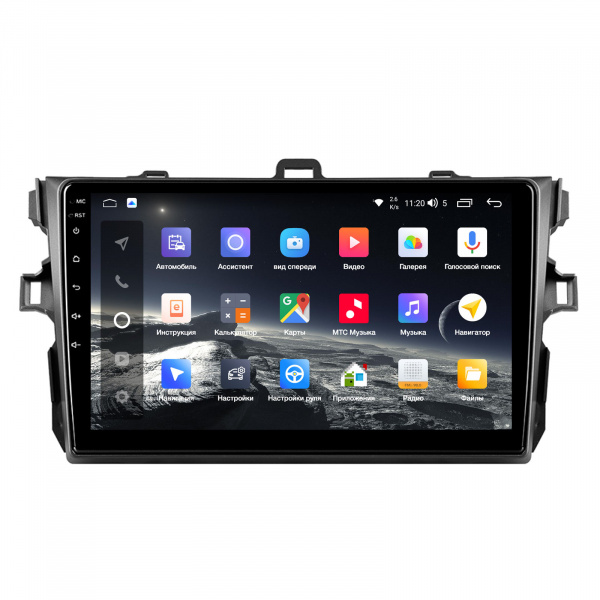 Магнитола Navi S Plus 2+32Gb 9"  для Toyota Corolla 150 2006-2013