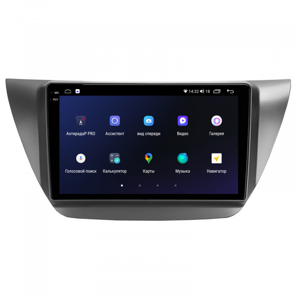 Магнитола на платформе Android Navi PRO 2K 4/32Gb 9" для Mitsubishi Lancer 9 2000-2009