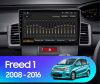 Установочный комплект для Honda Freed 2008-2016 10" черная матовая рамка