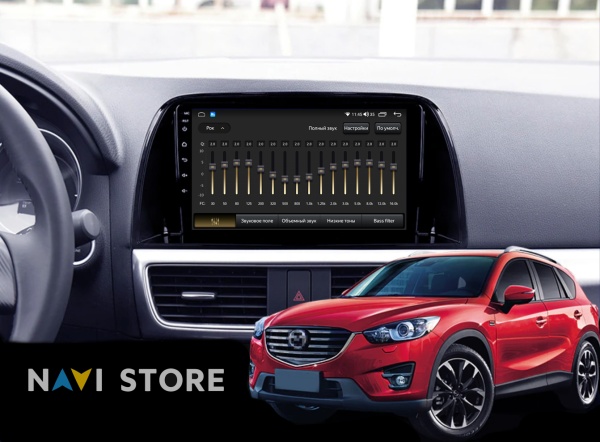 Магнитола Navi S 4+64Gb 9" для Mazda CX-5 2012-2017  Type-A